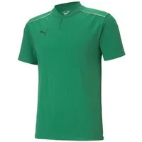 PUMA T-Shirt PUMA teamCUP Casuals Poloshirt Kurzarm-Shirts Baumwolle
