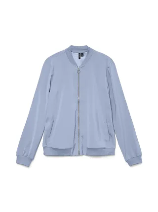 VERO MODA - VMCOCO L/S BOMBER NOOS Brunnera Blue - Gr. - M