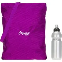 ELEPHANT Turnbeutel Sportbeutel Attach Bag Hero Signature Tasche, für Jungen Mädchen Schubeutel Gymbag + Trinkflasche