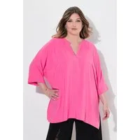 MIAMODA Druckbluse Blusenshirt oversized Zipfelsaum