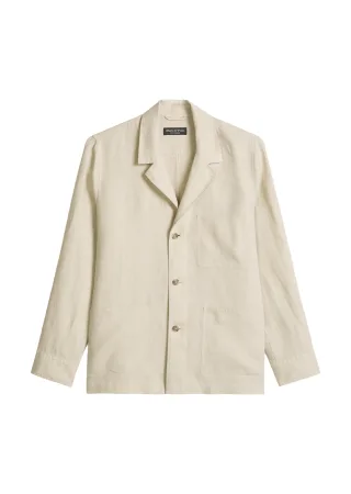 Marc OPolo Casual - Overshirt im Sakko-Stil Grey Silk - Gr. - XL