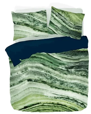 kayori Bettwäsche "Hinoki" 2 Stk. 100% reiner Bio-Baumwoll-Satin