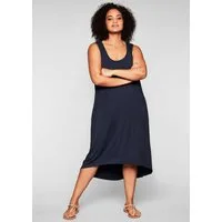 Sheego Strandkleid Strandkleid Ärmellos
