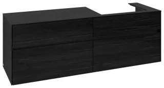 Villeroy & Boch Waschtischunterschrank Collaro C023B0 1600x548x500mm m. Bel. 4 Ausz. Waschtisch re B C023B0AB
