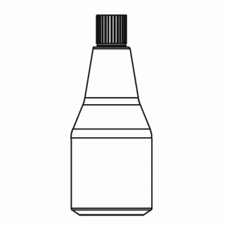 KWC Flasche weiss 350 ml, inkl. Adapter 635713