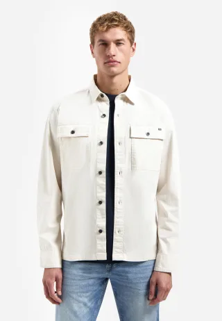 No Excess - Overshirt Buttons Twill Stretch - Gr. - XXL