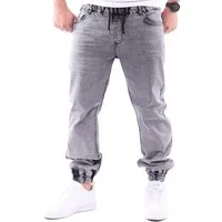 Reslad Stretch-Jeans Reslad Used Look Jeans-Herren Slim Fit Jogging-Hose RS-2073 Stretch Jogging-Denim Schlupfhose