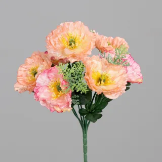 Kunstblume Mohn-Pick