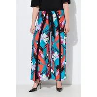 Ulla Popken Schlupfhose Hose Rose Wickeloptik weites Bein Komfortbund