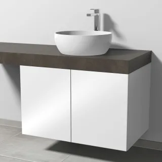 Sanipa Waschtischunterbau mit Türen 2morrow (P2363) 510x800x520 Weiß-Glanz, P236378 P236378