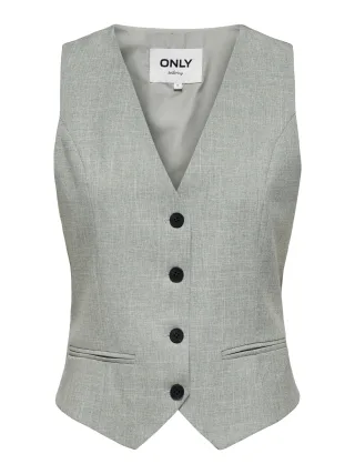 ONLY - ONLLINDA S/L MEL FIT WAISTCOAT TLR NOOS Lily Pad - Gr. - 36