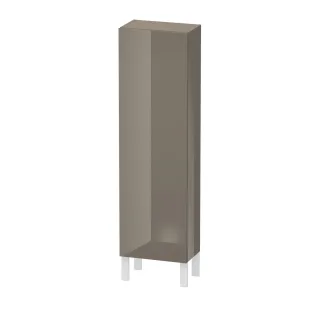 Duravit L-Cube Halbhochschrank Flanell Grau Hochglanz 400x243x1320 mm - LC1168R8989 LC1168R8989