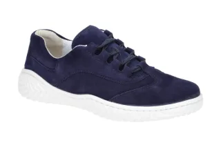 Gabor 63.380 - BEQUEME Damen Schn?r-Halbschuhe bluette mit herausnehmbarer In...