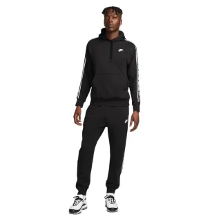Nike - "Club" Trainingsanzug für Herren, mit Kapuze, Fleece (Schwarz/Weiß)