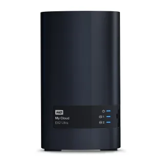 Western Digital My Cloud EX2 Ultra 8TB [1x GB LAN] schwarz/blau