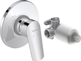 Duravit Duravit No.1 Einhebelmischer Unterputz Set Chrom Hochglanz 115x83x128 mm - N14210007010 N14210007010