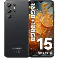 OUKITEL C1 Android 15 Smartphone (16,56 cm/6.52 Zoll, 128 GB Speicherplatz, 13 MP Kamera, 5150 mAh Akku, Dual SIM 4G, OTG, GPS)