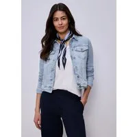 STREET ONE Jeansjacke mit Brust Taschen