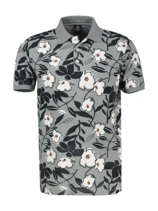 LERROS - POLO-KNOPF STORM GREY - Gr. - XL