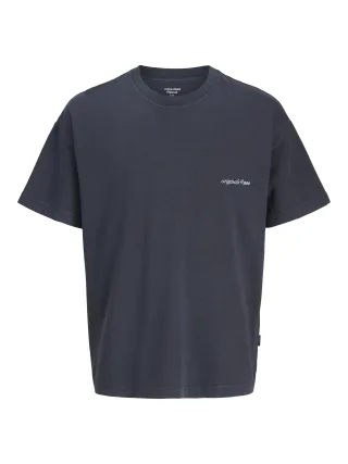 JACK&JONES - JORMAINE WASHED BACK TEE SS CN JNR Odyssey Gray - Gr. - 152