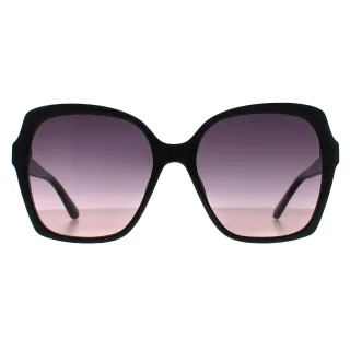 Guess Butterfly Womens Schwarz Lila Farbverlauf GF6191
