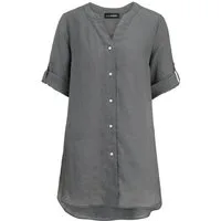 Doris Streich Klassische Bluse mit Knopfleiste