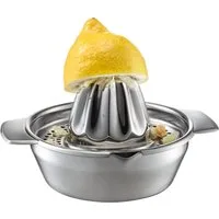 GEFU Zitruspresse LEMON, Edelstahl, spülmaschinengeeignet, Inhalt 0,25 l