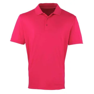 Premier - "Coolchecker" Poloshirt für Herren (Leuchtend Pink)