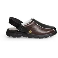 Abeba Dynamic Berufsschuhe Clog – Glattleder Mit Aufdruck OB A E Src Berufsschuh