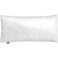 sleepling Kopfkissen extra prall, fest und dick, Füllung: Polyester, Bezug: 100% Polyester (Mikrofaser), Seitenschläfer, Rückenschläfer, Bauchschläfer, softes, allergikerfreundliches Material, hochwertig und anschmiegsam