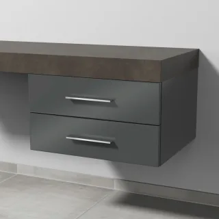 Sanipa Unterschrank 2morrow (G2184) 340x600x520 Anthrazit-Glanz, G218479 G218479
