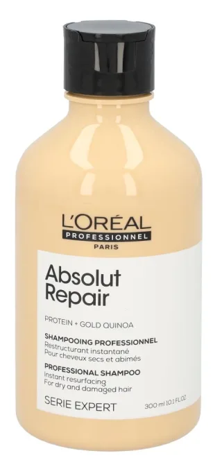 L'Oreal Serie Expert Absolut Repair Gold Quinoa Shampoo.