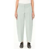 Armedangels Stoffhose BARREL TWILL Webhose aus Bio-Baumwoll Mix (Mid waist, Regular Fit)