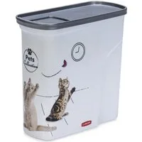 Curver Futterbehälter Katzenfutter Container weiß