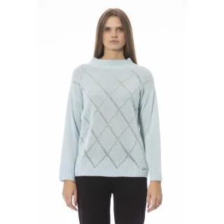 Strickwaren Stehkragenpullover