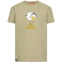 Derbe Print-Shirt BRÖTCHENMÖWE Herren T-Shirt (1-tlg)