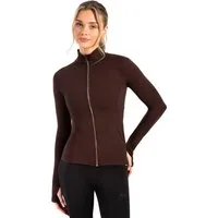 Smilodox Trainingsjacke Kenna Gold, Figurbetonte Sportjacke mit 3D Rubber Print, Stehkragen Goldener Reißverschluss formende Nähte atmungsaktive Laufjacke