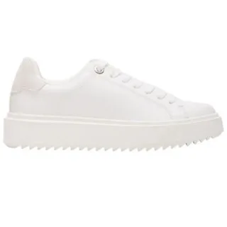 Steve Madden - "Catcher 2.0" Sneaker für Damen, Canvas (Weiß)