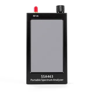 SSA463 Handheld Spectrum Analyzer 35MHz to 6.3GHz Adjustable RBW Precise Signal Testing Compact Touchscreen Portable RF