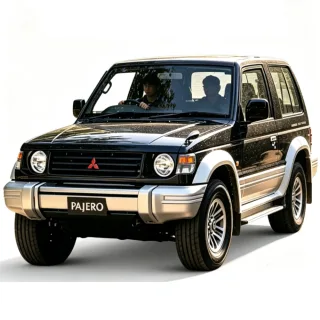 LDRC 1297 PRO RTR 1/14 2.4G 4WD Brushless RC Car Official Licensed for Mitsubishi Pajero V24WG 1992 Two Speed Metal Driv