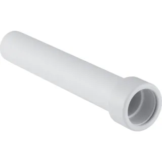 Geberit Ablaufanschlussverlängerung weiß d40 L:500mm mit Verschraubung in PP 152165111