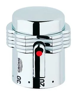 Grohe Temperaturwählgriff Clova 47256 chrom/mattchrom, 47256IP0 47256IP0