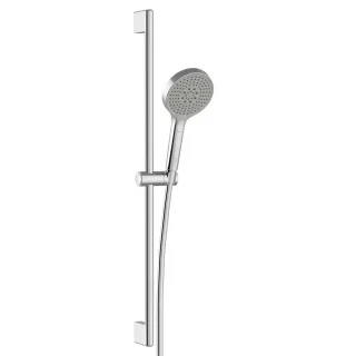 VitrA Core Round Handbrause-Set mit Wandstange und Abgang G 1/2" Chrom,A45916EXP A45916EXP