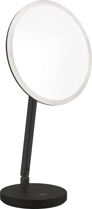 Neuesbad Serie 600 Kosmetik-Spiegel, stehend mit LED-Beleuchtung Oberfläche: schwarz matt NB1ADI_N8121