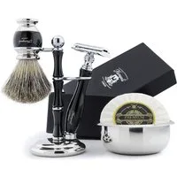 Haryali London Rasierset 5-teiliges Rasier-Set für Herren, Geschenkset, alles in einem