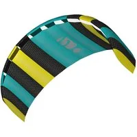 HQ Flug-Drache Lenkmatte Symphony Beach III 2.2 Aqua R2F, Allround Lenkdrachen Ready to Fly
