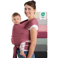 Laleni Tragetuch für Neugeborene bis 15kg - 100% weiche Baumwolle, Babytragetuch aus Baumwolle, OEKO-TEX Zertifiziert, ab Geburt geeignet