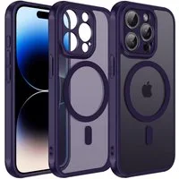 CoolGadget Handyhülle für Apple iPhone 14 Pro 6,1 Zoll, Kamera Schutz Hülle Silikon Hard Case Schutzhülle für Magsafe Zubehör