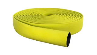 Feuerlöschschlauch | OSW Fire |  2" - C/52 mm |  gelb | mit oder ohne Kupplung | C-Storz | UV-beständig | sehr leicht | flexibel | pflegeleicht