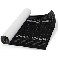 Hausa Dachbahn Unterspannbahn Premium HU150 gemäß ZVDH Klasse UDB-A / USB-A, Ohne Selbstklebestreifen, 75 m² pro Paket, (150g/m², 1-St., 1,5m x 50m), flexible dreilagige hochdiffusionsoffene Unterdeckbahn